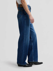 Damskie Spodnie Lee Rider Loose Navy Cast 112378933