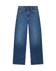 Damskie Spodnie Lee Rider Loose Navy Cast 112378933