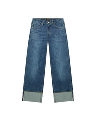 Damskie Spodnie Lee Rider Loose Richter 112378950