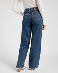 Damskie Spodnie Lee Rider Loose Sharp Point 112370843