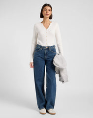 Damskie Spodnie Lee Rider Loose Sharp Point 112370843