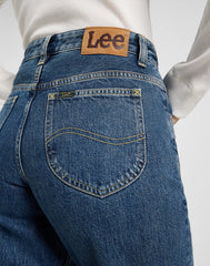 Damskie Spodnie Lee Rider Loose Sharp Point 112370843