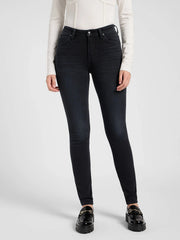 Damskie Spodnie Jeansowe Lee Scarlett High Brain Fog 112370899