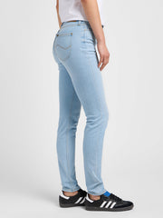 Damskie Spodnie Jeansowe Lee Scarlett High Stark Bleach 112353193