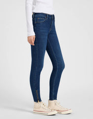 Damskie Spodnie Lee Scarlett High Zip No Foul 112370897