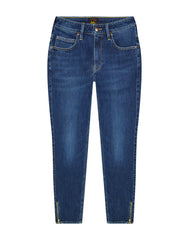 Damskie Spodnie Lee Scarlett High Zip No Foul 112370897