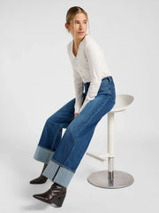 Damskie Spodnie Jeansowe Lee Stella Richter 112373599