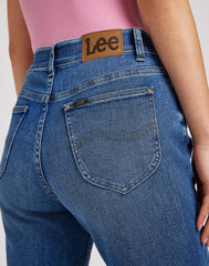 Damskie Spodnie Lee ULC Bootcut Indigo Facet 112350782