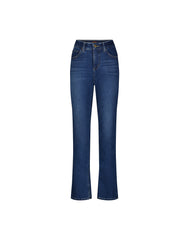 DAMSKIE SPODNIE LEE ULC STRAIGHT COBALT SHEEN 112350786