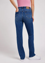 DAMSKIE SPODNIE LEE ULC STRAIGHT COBALT SHEEN 112350786