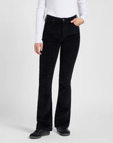 Damskie Spodnie Materiałowe Lee Breese Boot Black 112370934