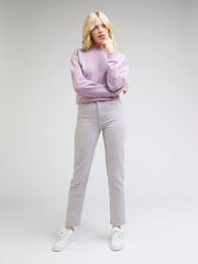 DAMSKIE SPODNIE MATERIAŁOWE LEE CAROL DEEP FOG 112330552
