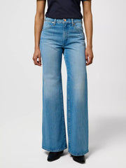 DAMSKIE SPODNIE WRANGLER 70S FLARE SOFT OCEAN 112371178