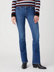 DAMSKIE SPODNIE WRANGLER BOOTCUT RITA 112342859