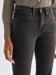 DAMSKIE SPODNIE WRANGLER BOOTCUT SULTRY BLACKOUT 112378530