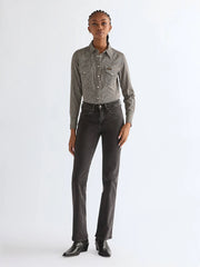 DAMSKIE SPODNIE WRANGLER BOOTCUT SULTRY BLACKOUT 112378530