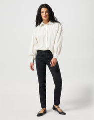 Damskie Spodnie Jeansowe Wrangler Piper Smokey 112356403