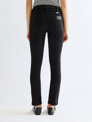 Damskie Spodnie Jeansowe Wrangler Sienna Retro Black 112378447