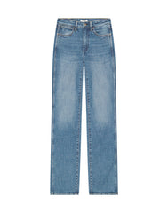 Damskie Spodnie Wrangler Straight Indigo Valley 112371169