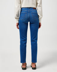 Damskie Spodnie Jeansowe Wrangler Straight Rustic 112351017