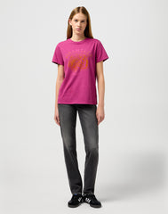 Damskie Spodnie Jeansowe Wrangler Straight Unforgettable 112351064