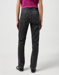 Damskie Spodnie Jeansowe Wrangler Straight Unforgettable 112351064
