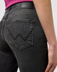 Damskie Spodnie Jeansowe Wrangler Straight Unforgettable 112351064