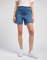 Damskie Szorty Jeansowe Lee Stella Short Ocean Wide 112351162
