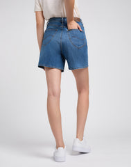 Damskie Szorty Jeansowe Lee Stella Short Ocean Wide 112351162