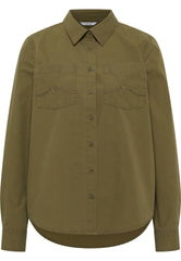 Damska Koszula Jeansowa Mustang Style Killeen Winter Moss 1015963 6470