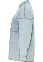 Damska Koszula Jeansowa Mustang Style Tacoma Shirt Denim Blue 1015250 5000 101