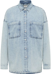 Damska Koszula Jeansowa Mustang Style Tacoma Shirt Denim Blue 1015250 5000 101