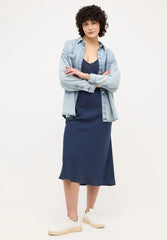 Damska Koszula Jeansowa Mustang Style Tacoma Shirt Denim Blue 1015250 5000 101