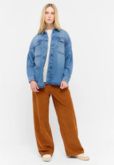 Damska Koszula Mustang Style Avilla Shirt Denim Blue 1015592 5000 401