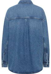 Damska Koszula Mustang Style Avilla Shirt Denim Blue 1015592 5000 401