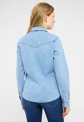 Damska Koszula Mustang Style Cody Denim Shirt Denim Blue 1016935 5000 400