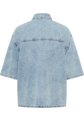 Damska Koszula Mustang Style Ella Shirt Denim Blue 1016568 5000 101