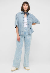 Damska Koszula Mustang Style Ella Shirt Denim Blue 1016568 5000 101