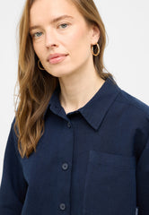 Damska Koszula Mustang Style Willow Navy Blazer 1016575 5324