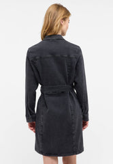 Damska Sukienka Mini Mustang Style Elmira Dress Denim Black 1015588 4000 802