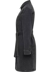 Damska Sukienka Mini Mustang Style Elmira Dress Denim Black 1015588 4000 802