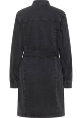 Damska Sukienka Mini Mustang Style Elmira Dress Denim Black 1015588 4000 802