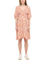 Damska Sukienka Mustang Style Marysville Fusion Flower Red 1016580 12742