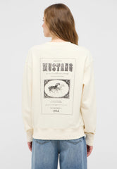 Damska Bluza Nierozpinana Mustang Style Aberdeen Whisper White 1016768 2013