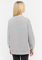 Damska Bluza Nierozpinana Mustang Style Kimberly Mid Grey Mélange 1015949 4140