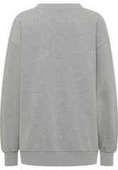 Damska Bluza Nierozpinana Mustang Style Kimberly Mid Grey Mélange 1015949 4140