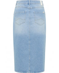Damska spódnica Maxi Mustang Style Eureka Denim Skirt Denim Blue 1016566 5000 201