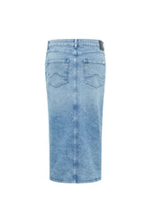 Damska Spódnica Jeansowa Mustang Eureka Denim Skirt Denim Blue 1016225 5000 582