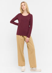 Damski Longsleeve Mustang Style Anne C Basic Port Royale 1015770 7193