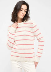 Damski Sweter Mustang Style Silas Pink Stripe French Riviera 1016174 12724